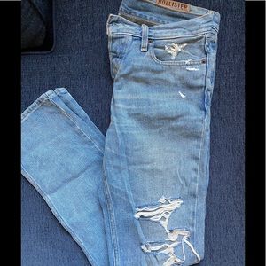 Hollister Distressed Bootcut Jeans